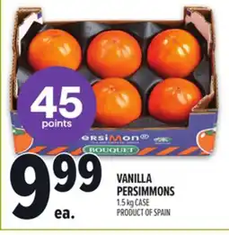 Metro VANILLA PERSIMMONS offer
