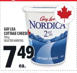 Metro GAY LEA COTTAGE CHEESE offer
