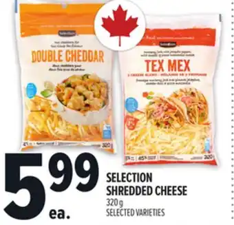 Metro SELECTION SHREDDED CHEESE offer