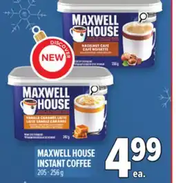 Metro MAXWELL HOUSE INSTANT COFFEE offer