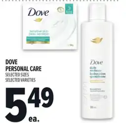 Metro DOVE PERSONAL CARE offer