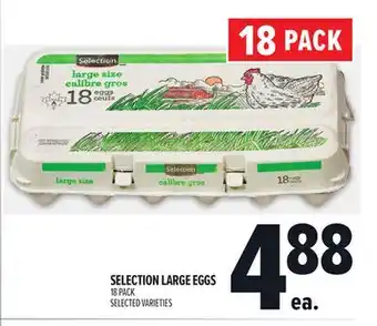 Metro SELECTION LARGE EGGS offer