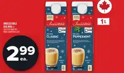 Metro IRRESISTIBLE EGG NOG offer