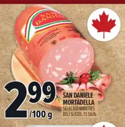 Metro SAN DANIELE MORTADELLA offer