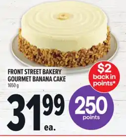 Metro FRONT STREET BAKERY GOURMET BANANA CAKE offer