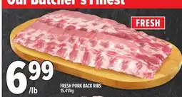 Metro FRESH PORK BACK RIBS offer
