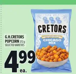 Metro G. H. CRETORS POPCORN offer