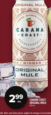 Metro CABANA COAST ORIGINAL MULE offer