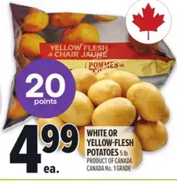 Metro WHITE OR YELLOW-FLESH POTATOES offer
