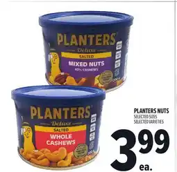 Metro PLANTERS NUTS offer