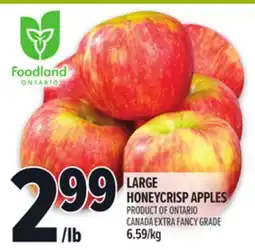 Metro LARGE HONEYCRISP APPLES offer