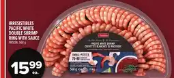 Metro IRRESISTIBLES PACIFIC WHITE DOUBLE SHRIMP RING WITH SAUCE offer