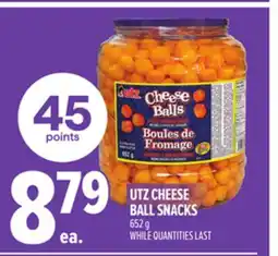Metro UTZ CHEESE BALL SNACKS offer
