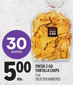 Metro FRESH 2 GO TORTILLA CHIPS offer