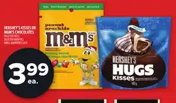 Metro HERSHEY'S KISSES OR M&M'S CHOCOLATES offer