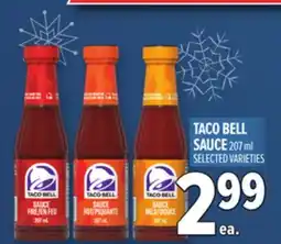 Metro TACO BELL SAUCE offer