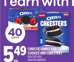 Metro CHRISTIE FAMILY SIZE COOKIES AND CAKESTERS offer