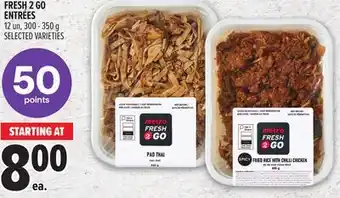 Metro FRESH 2 GO ENTRÉES offer