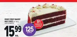 Metro FRONT STREET BAKERY HALF CAKES offer