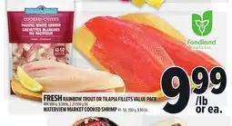 Metro FRESH RAINBOW TROUT OR TILAPIA FILLETS VALUE PACK offer