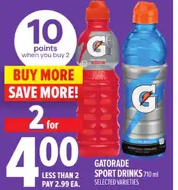 Metro GATORADE SPORT DRINKS offer