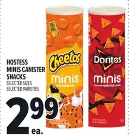 Metro HOSTESS MINIS CANISTER SNACKS offer