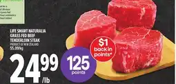Metro LIFE SMART NATURALIA GRASS FED BEEF TENDERLOIN STEAK offer