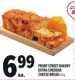 Metro FRONT STREET BAKERY EXTRA CHEDDAR CHEESE BREAD offer