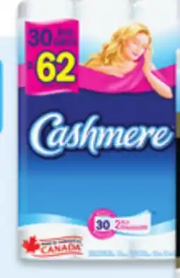 Walmart Cashmere bathroom tissue 30 = 62 offer