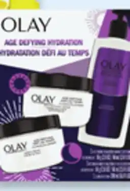Walmart Olay Mega Hydration or Age Defy holiday gift sets offer