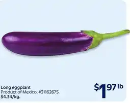Walmart Long eggplant offer