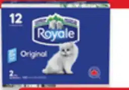Walmart Royale facial tissue 12-Pack. Original 2-ply 126 offer