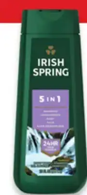 Walmart Irish Springs Body wash offer