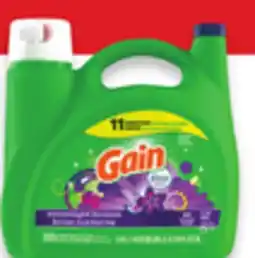 Walmart Gain laundry detergent 128 loads, Flings! 46s - 76s or scent beads 853 g offer