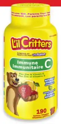 Walmart L'il Critters kids' vitamin gummies offer