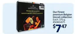 Walmart Our Finest Premium Belgian Biscuit Collection offer