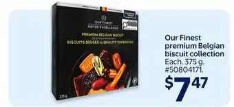 Walmart Our Finest Premium Belgian Biscuit Collection offer