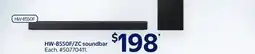 Walmart HW-B550F/ZC soundbar offer