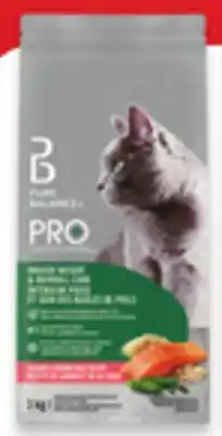 Walmart Pure Balance Pro+ dry cat food offer