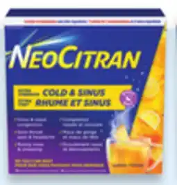 Walmart NeoCitran Cold & Sore Throat or extra strength Cold & Sinus offer