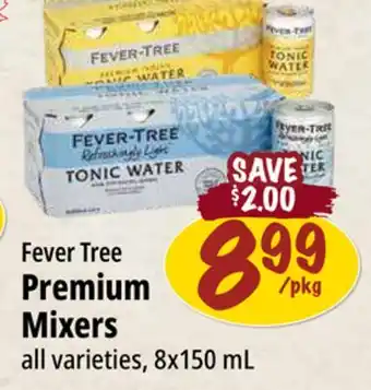 Farm Boy Fever Tree Premium Mixers offer
