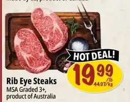 Farm Boy Rib Eye Steaks offer
