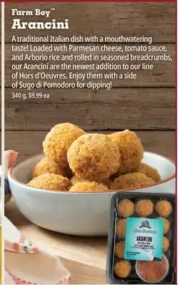 Farm Boy Farm Boy Arancini offer