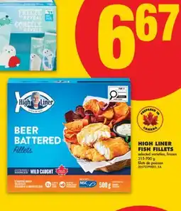 No Frills HIGH LINER FISH FILLETS, 315-700 g offer