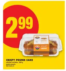 No Frills CRISPY POUND CAKE, 368 g offer