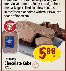 Farm Boy Farm Boy Chocolate Cake offer