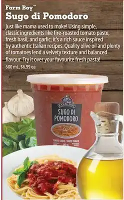 Farm Boy Farm Boy Sugo di Pomodoro offer