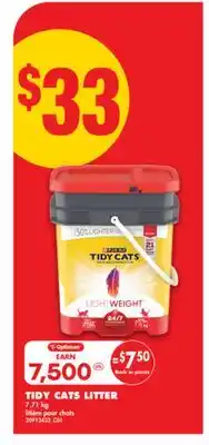 No Frills TIDY CATS LITTER, 7.71 kg offer