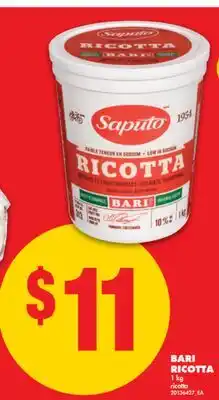 No Frills BARI RICOTTA, 1 kg offer