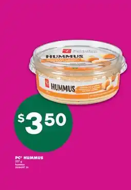 No Frills PC HUMMUS, 227 g offer